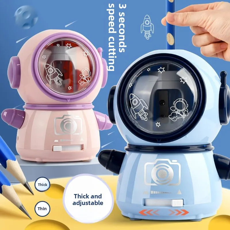 Electric Pencil Sharpener Usb - Automatyczna elektryczna temperówka Kawaii biurowe temperówka