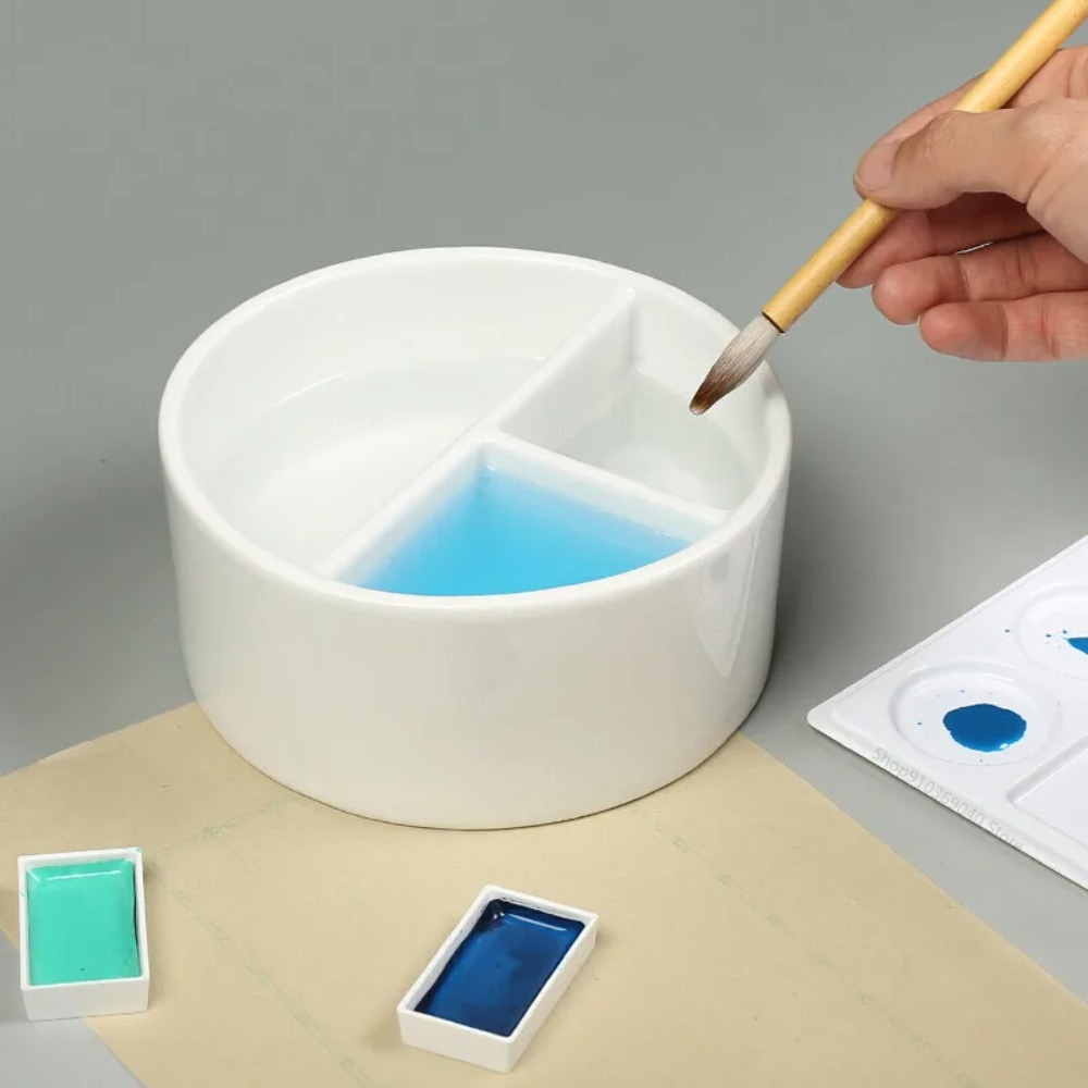Writing Tools - Paleta ceramiczna do mycia farb, paleta