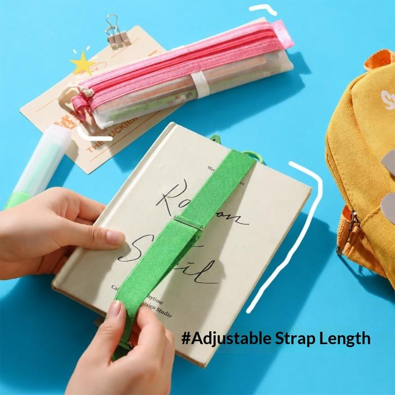 Przezroczysty piórnik z siatki – Clear Mesh Pencil Pouch For Exam recenzja i cena