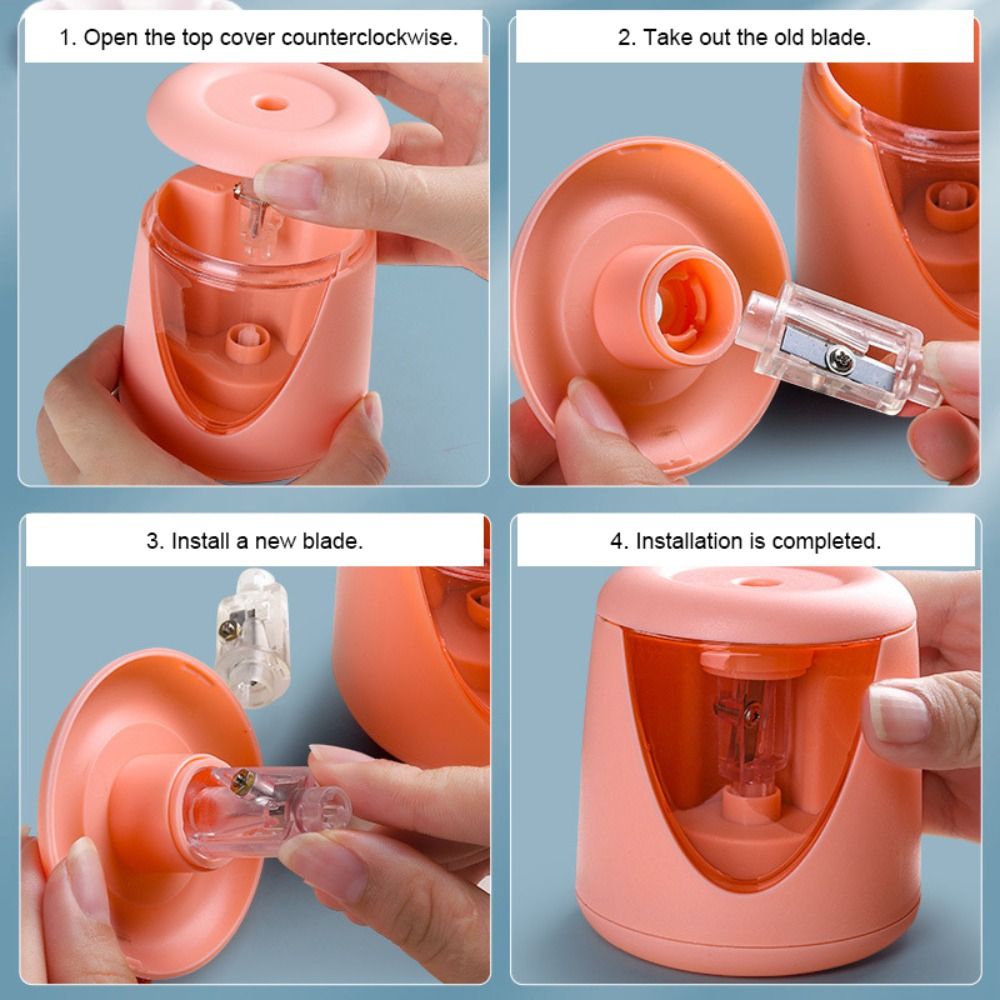 Przybory szkolne Bateria/USB/Ł – Electric Pencil Sharpener Usb recenzja i cena