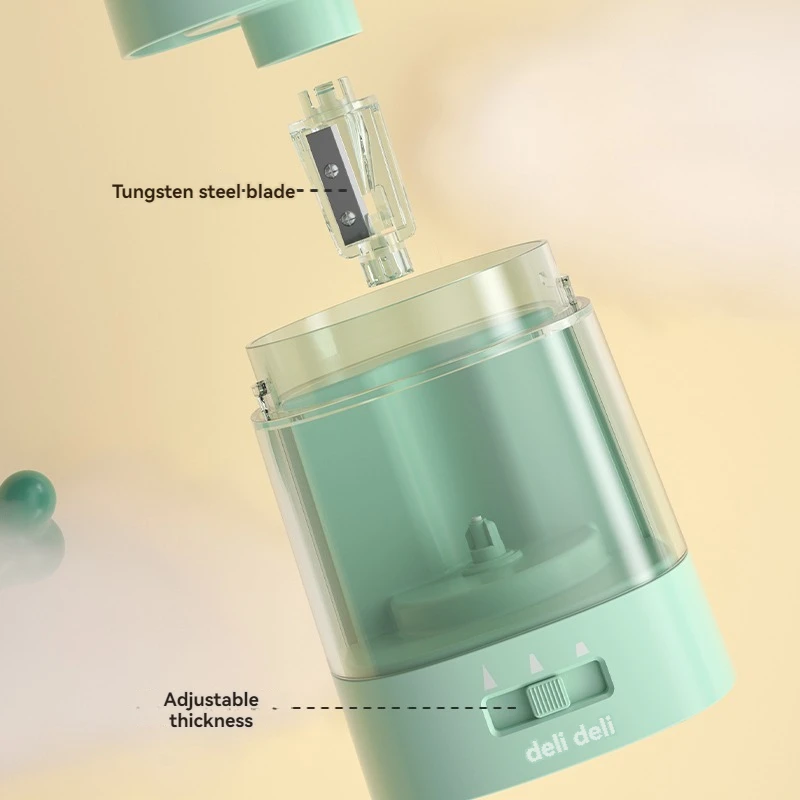 Deli VA3 Zielona elektryczna t – Electric Pencil Sharpener Usb recenzja i cena
