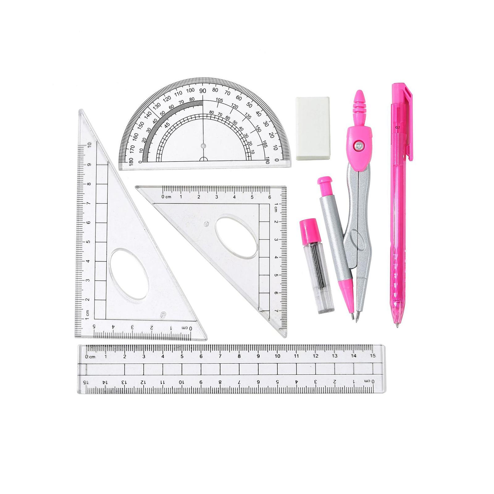 Zestaw narzędzi matematycznych – Math Geometry Set With Compass recenzja i cena