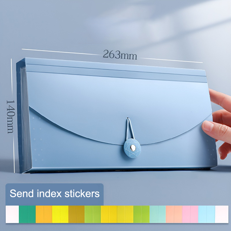 ✰ ✪ Teczka rozszerzana z 13 pr – Expandable Accordion File Folder 13 Pockets recenzja i cena