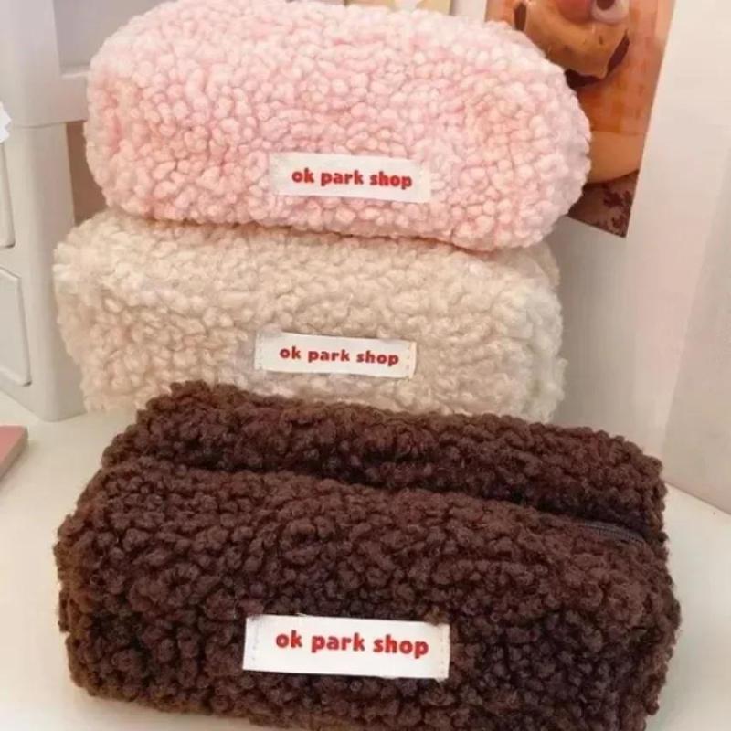 Torba na pluszowe owieczki 202 – Aesthetic Large Pencil Case Pouch recenzja i cena