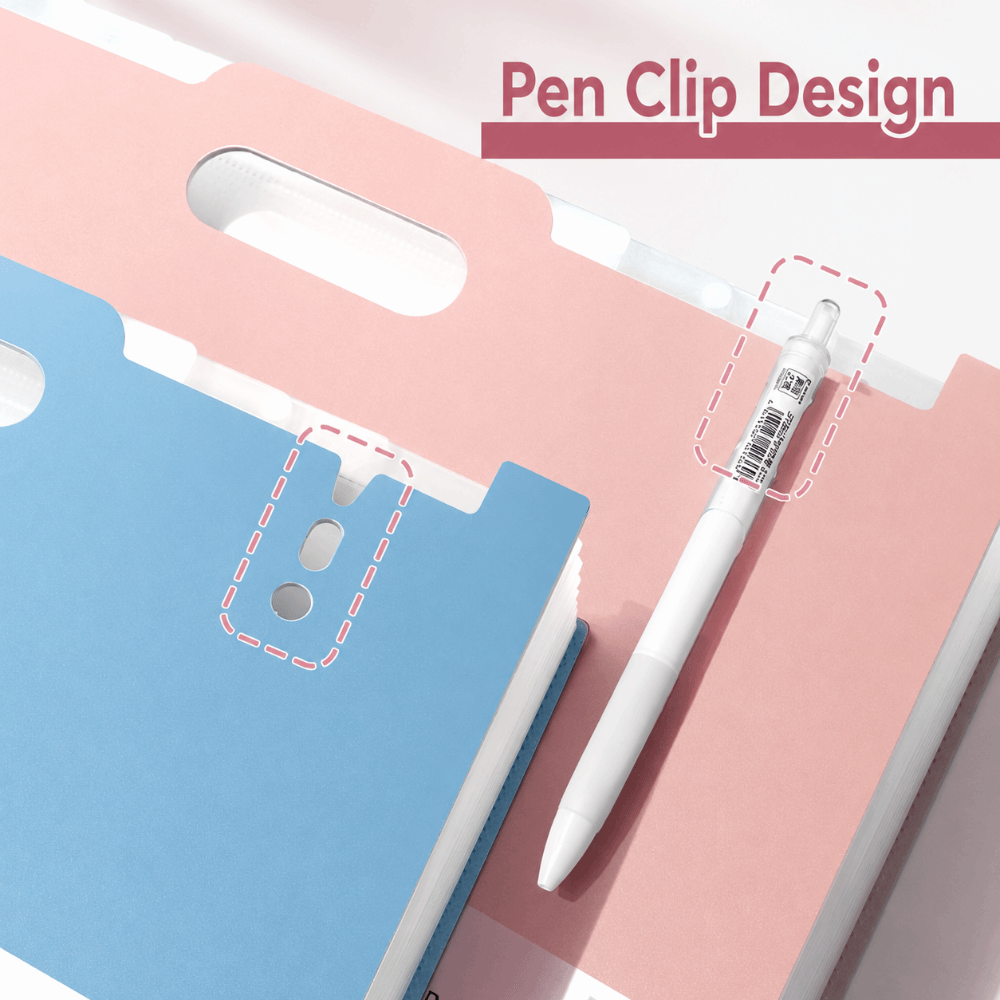 Teczka rozszerzana z 13 przegr – Expandable Accordion File Folder 13 Pockets recenzja i cena