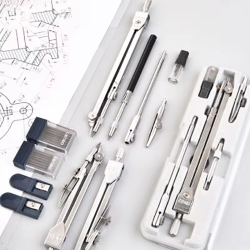Wielofunkcyjny kompas kreślars – Math Geometry Set With Compass recenzja i cena