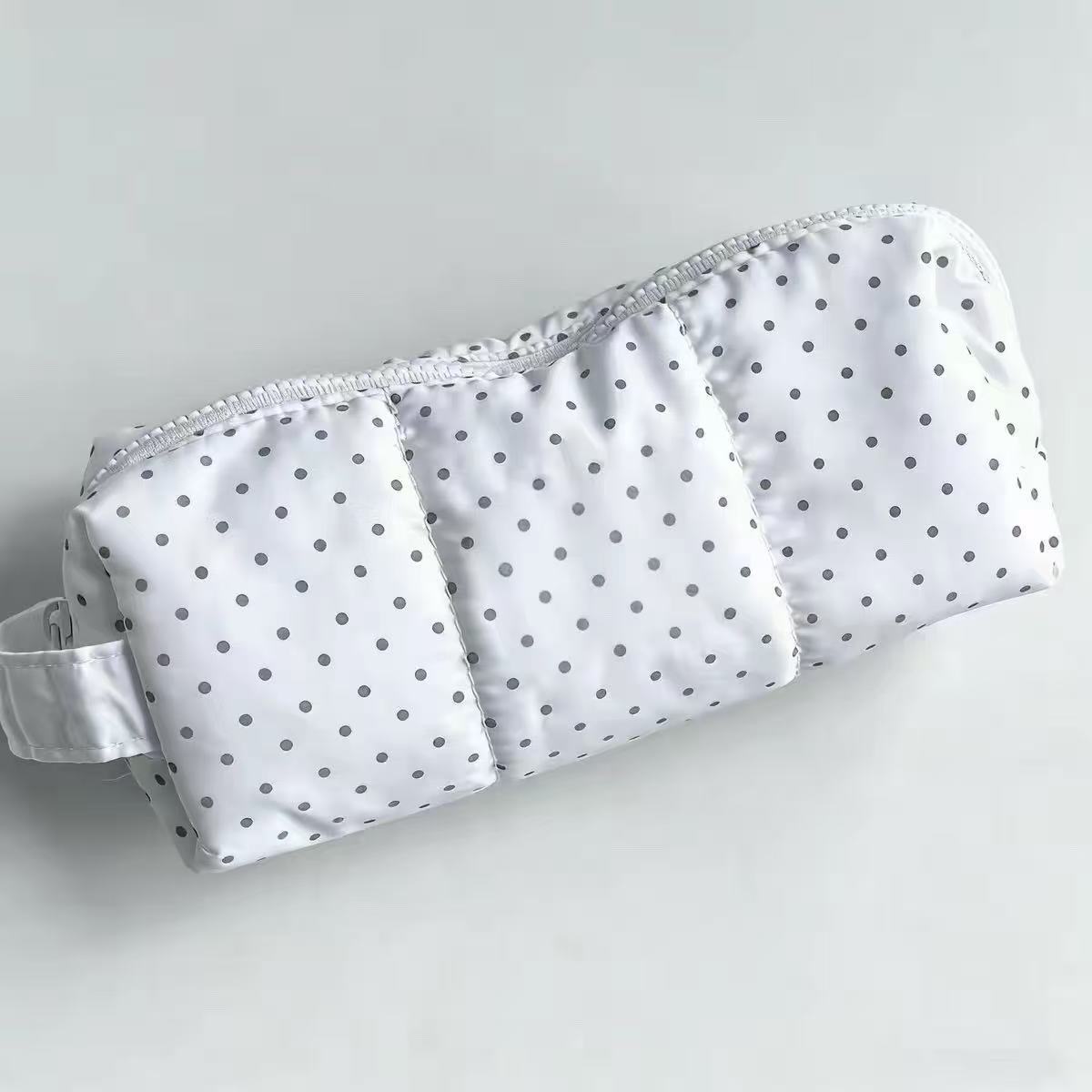 Piórnik w kropki, duża pojemno – Aesthetic Large Pencil Case Pouch recenzja i cena