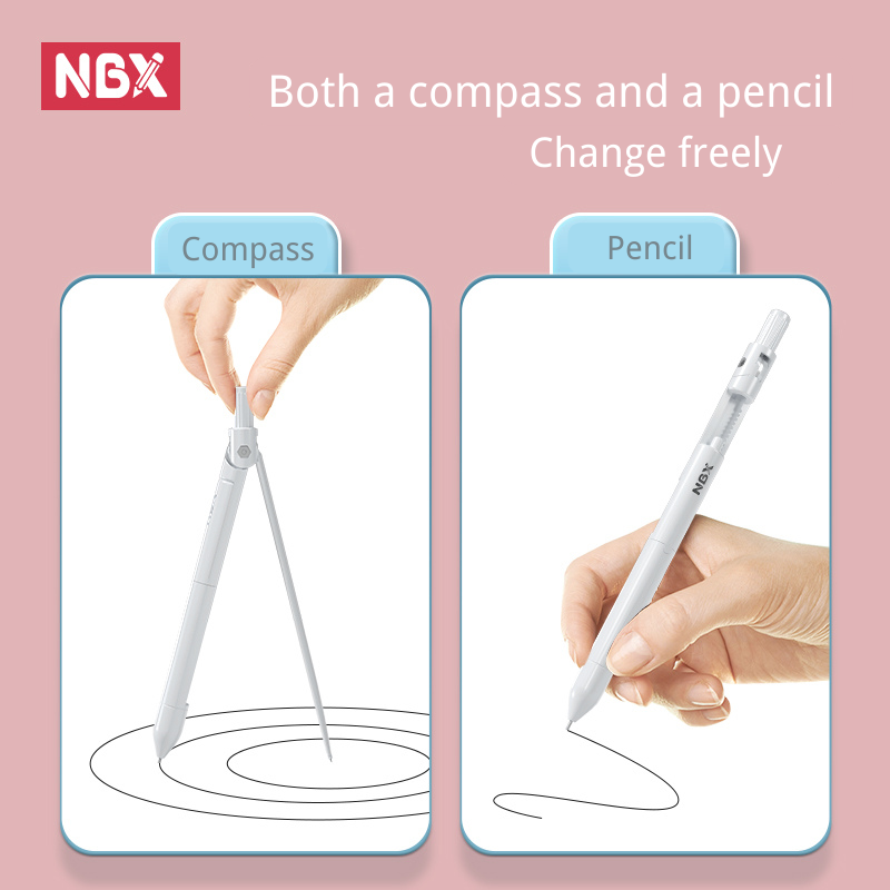 NBX kompas ołówek rysunek szko – Math Geometry Set With Compass recenzja i cena