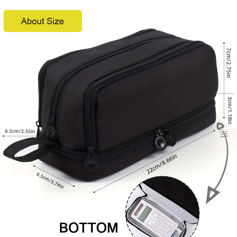 4-przedziałowy piórnik o dużej – Aesthetic Large Pencil Case Pouch recenzja i cena